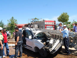 Adana'da trafik kazası: 2 ölü 2 yaralı