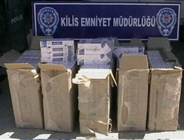 Kilis'te kaçakçılık operasyonu