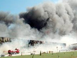 Konya'da büyük yangın
