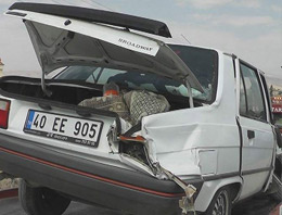 Kırşehir'de trafik kazası: 4 yaralı