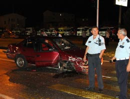 Samsun'da trafik kazası